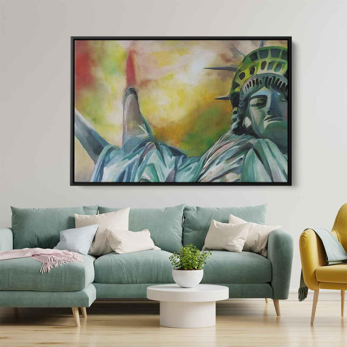 Abstract Statue of Liberty #105 - Kanvah