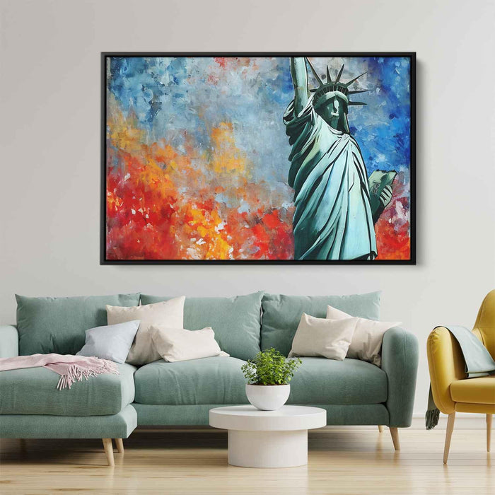 Abstract Statue of Liberty #106 - Kanvah