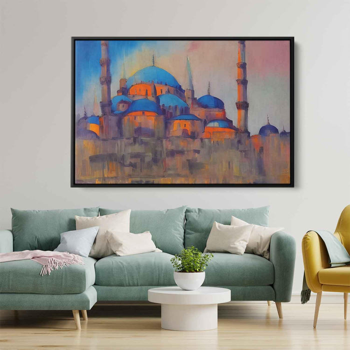 Abstract Blue Mosque #106 - Kanvah