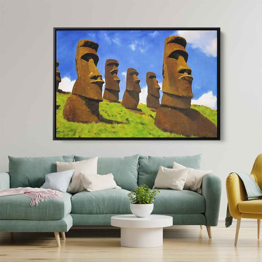 Abstract Moai of Easter Island #113 - Kanvah