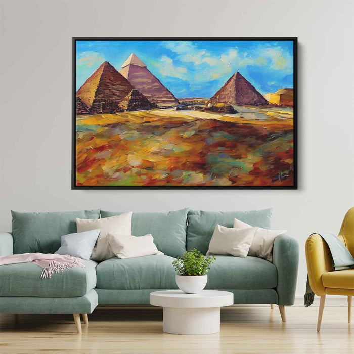 Abstract Pyramids of Giza #106 - Kanvah