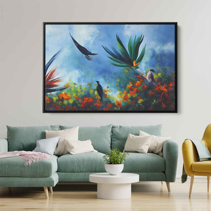 Acrylic Birds of Paradise #110 - Kanvah