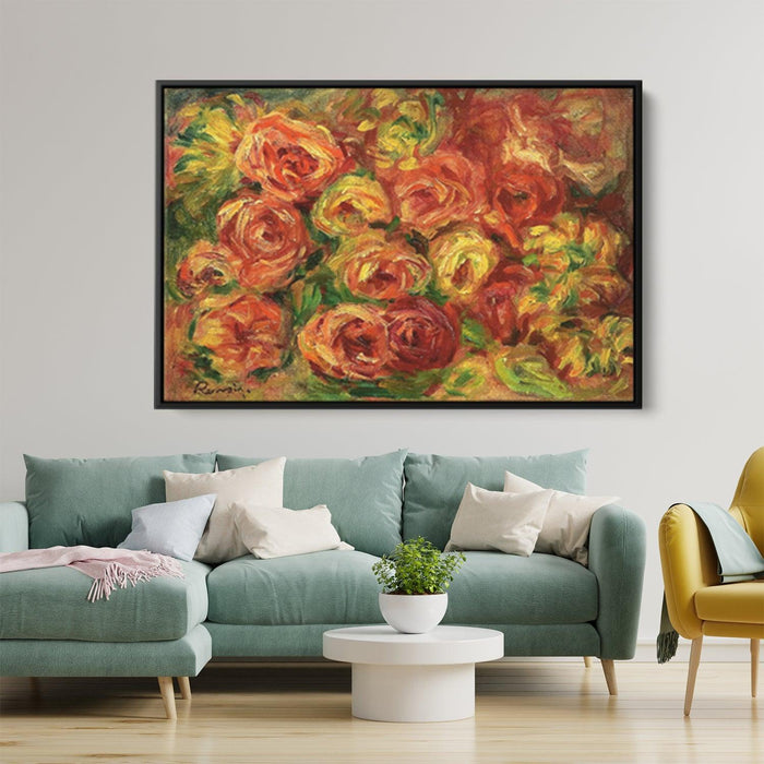 Armful of Roses by Pierre-Auguste Renoir - Canvas Artwork