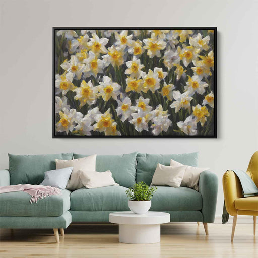 Contemporary Oil Daffodils #108 - Kanvah