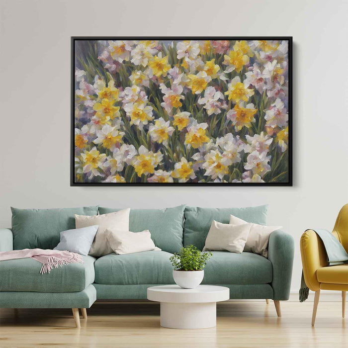 Contemporary Oil Daffodils #112 - Kanvah