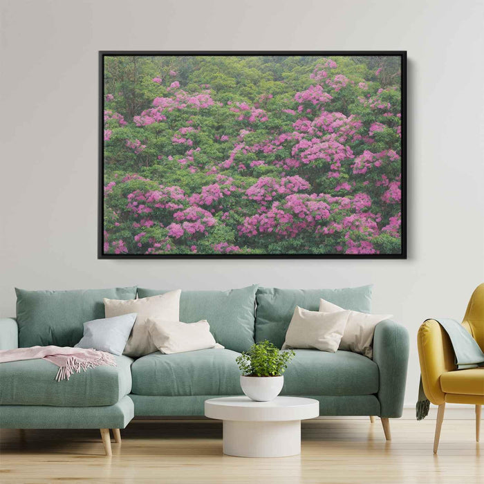 Contemporary Oil Rhododendron #123 - Kanvah