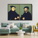 Portraits of Martin Luther and Philipp Melanchthon by Lucas Cranach the Elder - Canvas Artwork