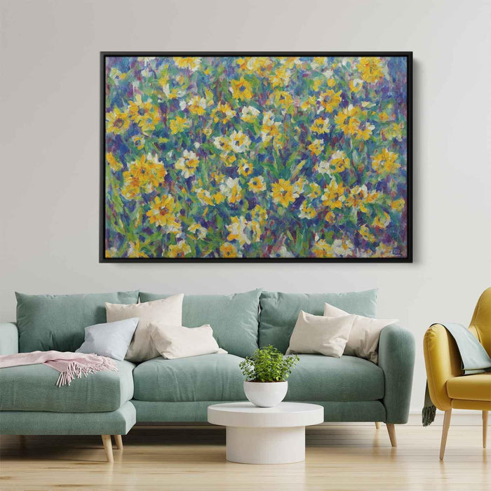 Cubist Oil Daffodils #113 - Kanvah