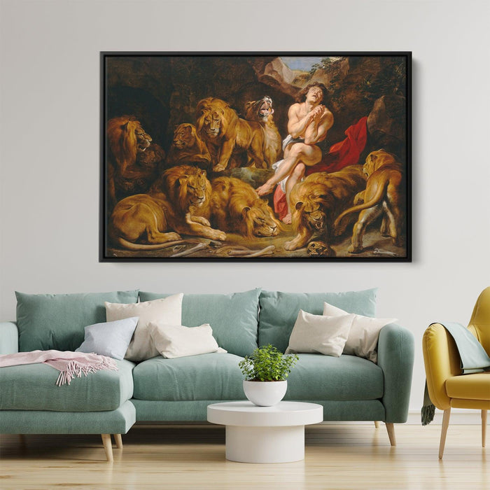 Daniel in the Lion's Den by Peter Paul Rubens - Canvas Artwork