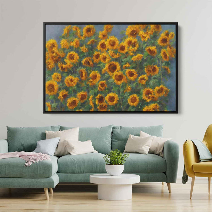 Enchanting Abstract Sunflowers #108 - Kanvah