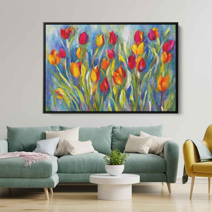 Enchanting Abstract Tulips #105 - Kanvah