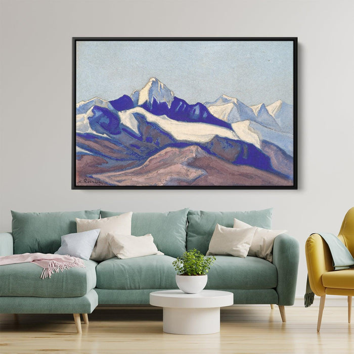 Himalayas by Nicholas Roerich - Canvas Artwork