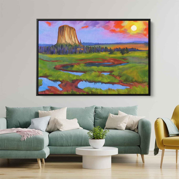 Impressionism Devils Tower #106 - Kanvah