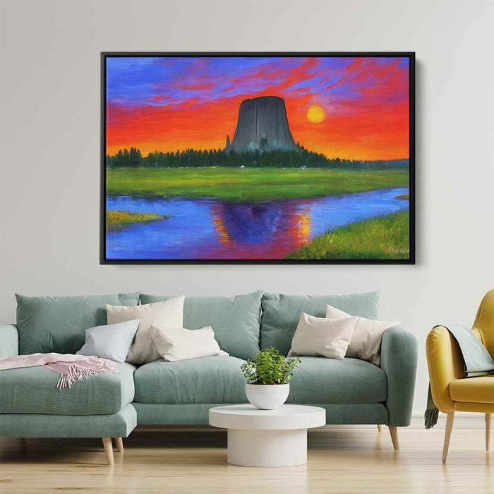 Impressionism Devils Tower #113 - Kanvah