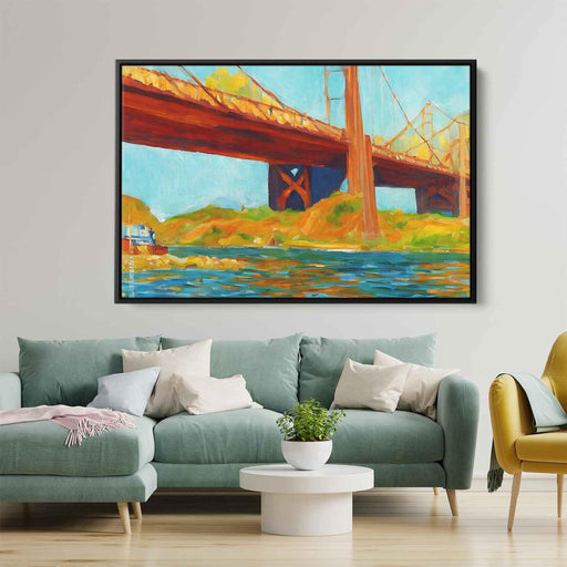 Impressionism Golden Gate Bridge #110 - Kanvah