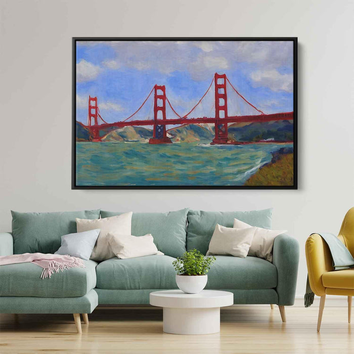 Impressionism Golden Gate Bridge #112 - Kanvah