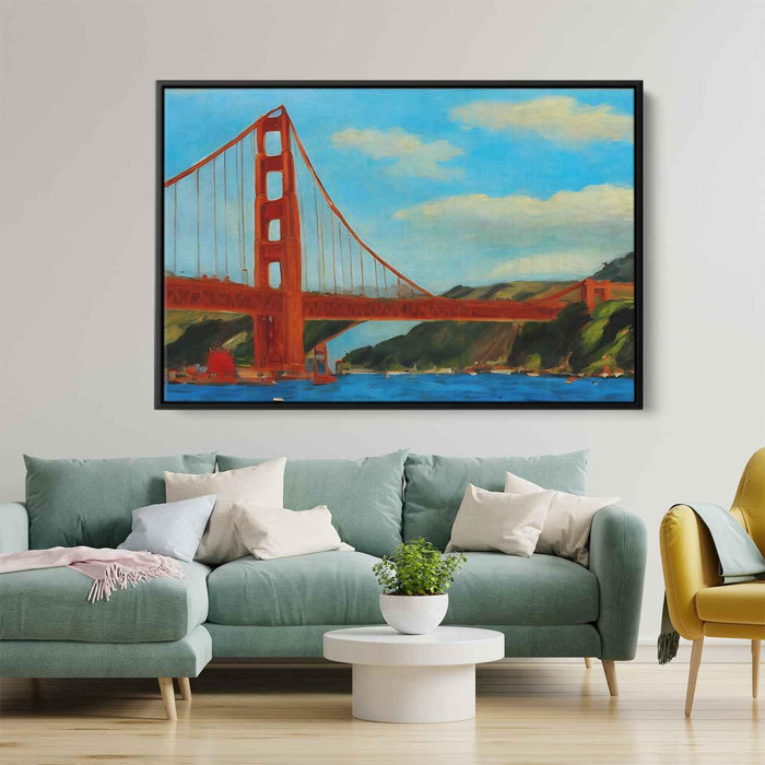 Impressionism Golden Gate Bridge #113 - Kanvah