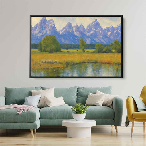 Impressionism Grand Tetons #106 - Kanvah