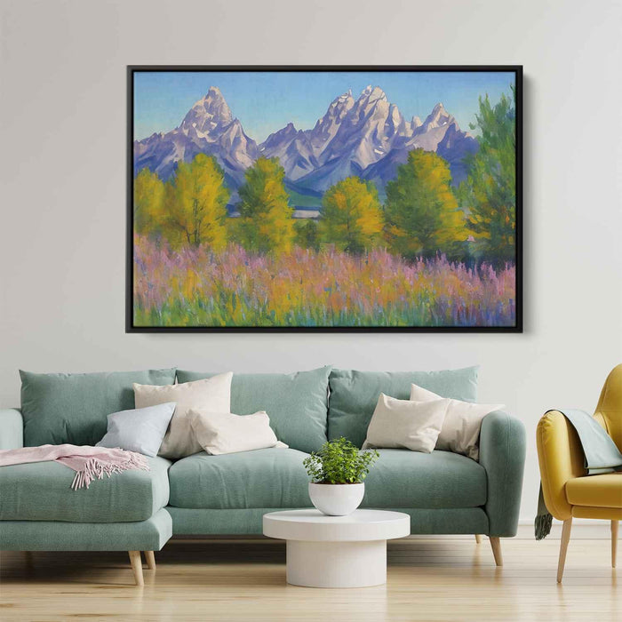 Impressionism Grand Tetons #113 - Kanvah