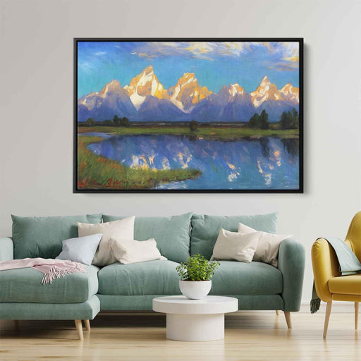 Impressionism Grand Tetons #115 - Kanvah