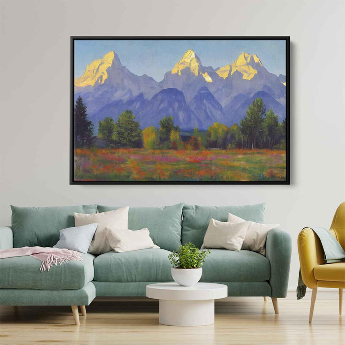 Impressionism Grand Tetons #123 - Kanvah