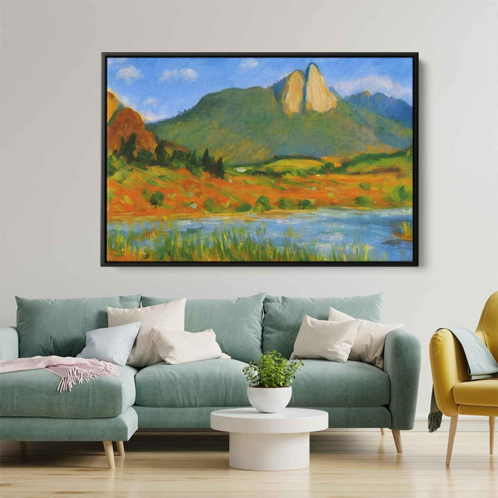 Impressionism Rocky Mountains #110 - Kanvah