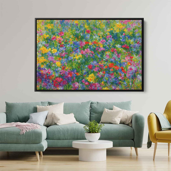 Impressionist Oil Tropical Flowers #108 - Kanvah