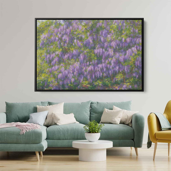 Impressionist Oil Wisteria #105 - Kanvah