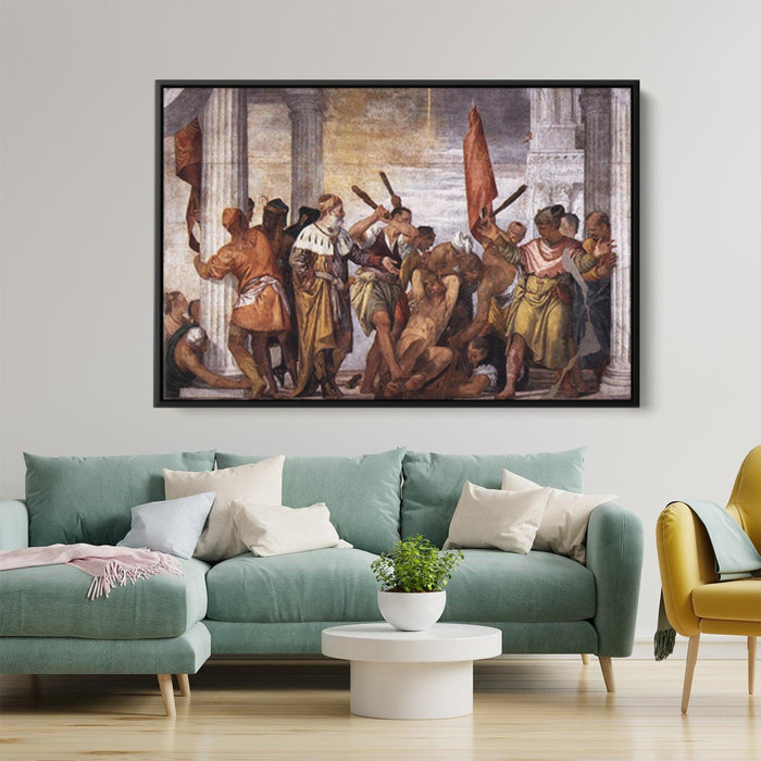 Martyrdom of St Sebastian by Paolo Veronese - Canvas Artwork