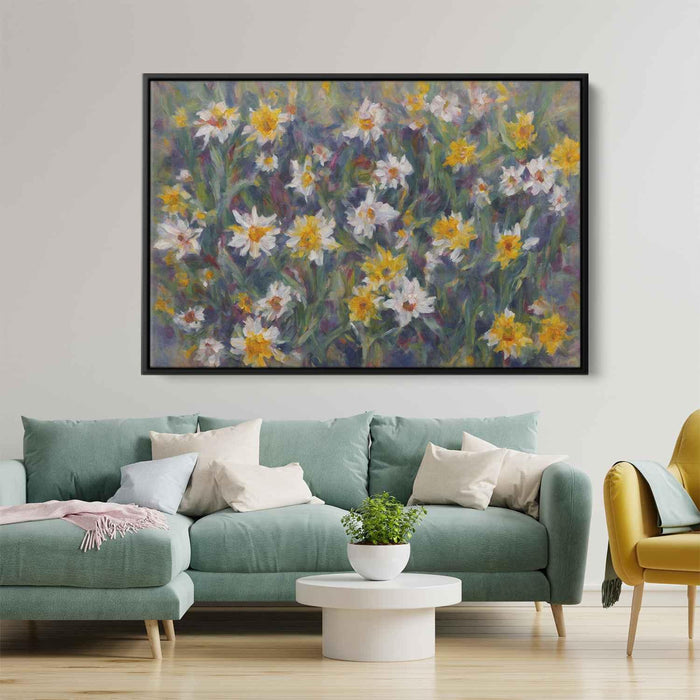 Modern Oil Daffodils #105 - Kanvah
