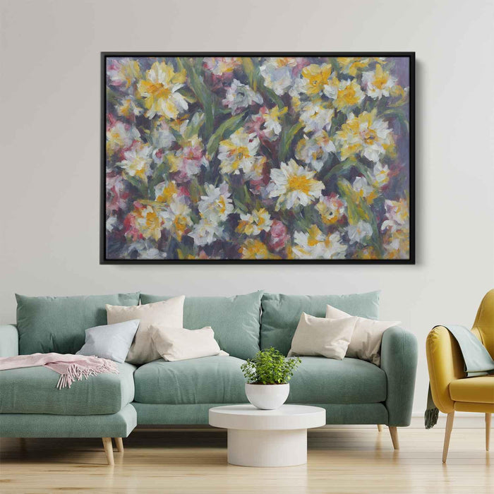 Modern Oil Daffodils #108 - Kanvah