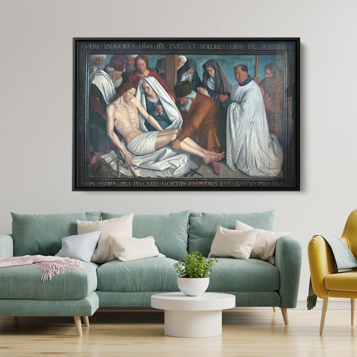 Pieta by Jean Fouquet - Canvas Artwork