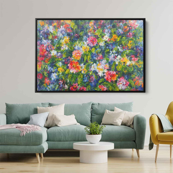 Tropical Flowers Oil Painting #112 - Kanvah