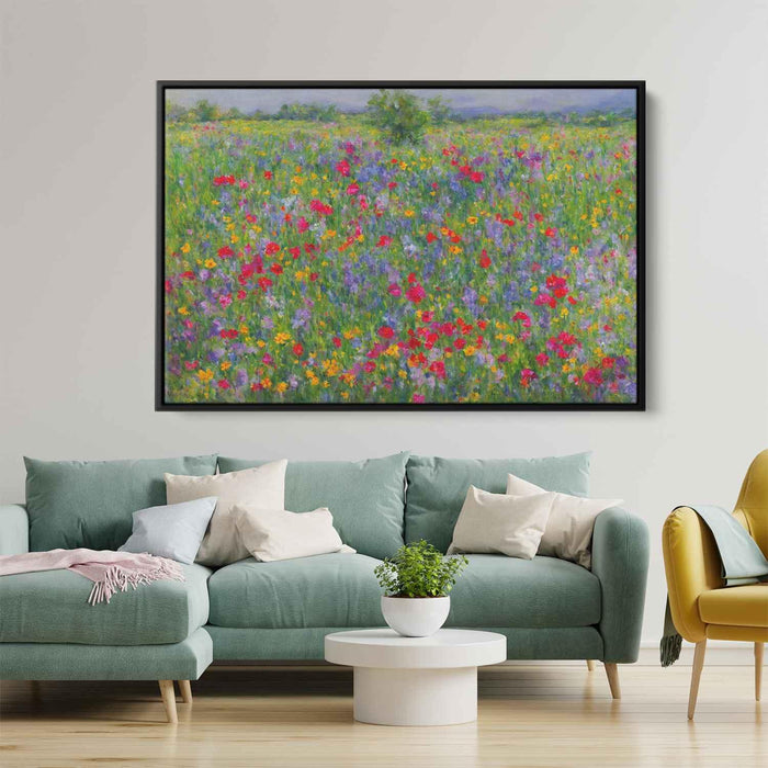 Wild Flowers Oil Painting #106 - Kanvah