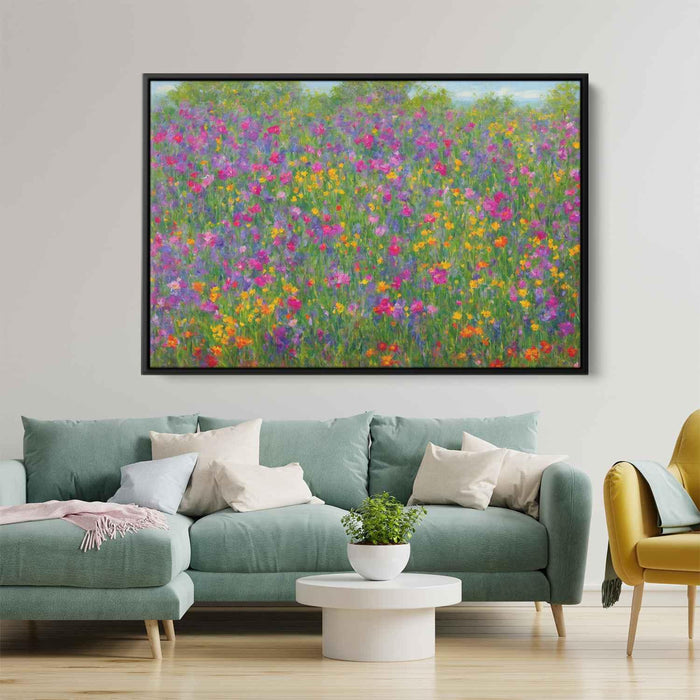 Wild Flowers Oil Painting #113 - Kanvah