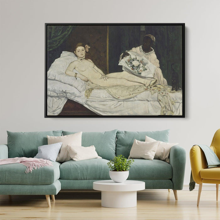 Olympia by Edouard Manet - Canvas Artwork