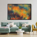 Orange Abstract Print #105 - Kanvah