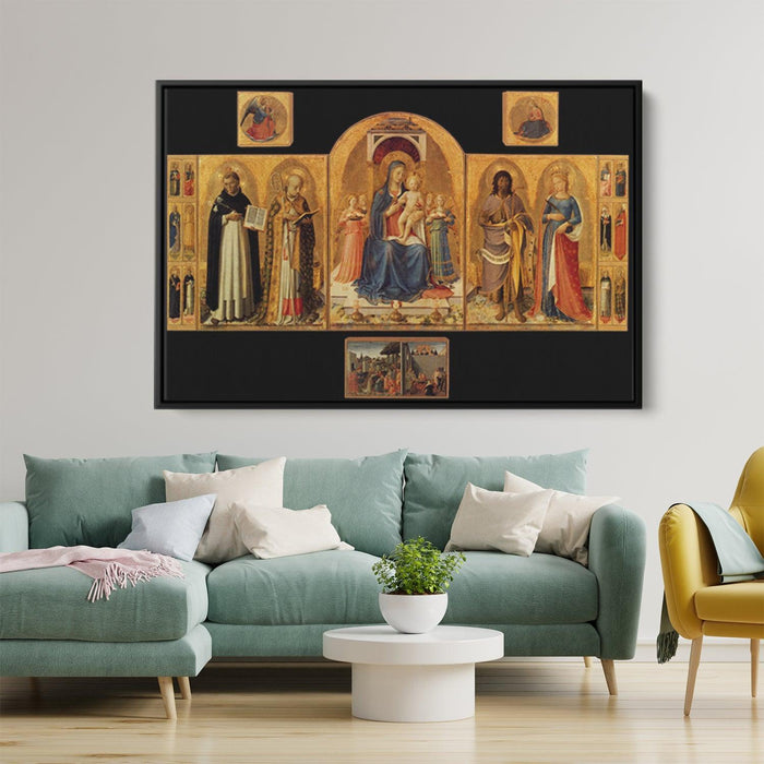 Perugia Altarpiece by Fra Angelico - Canvas Artwork