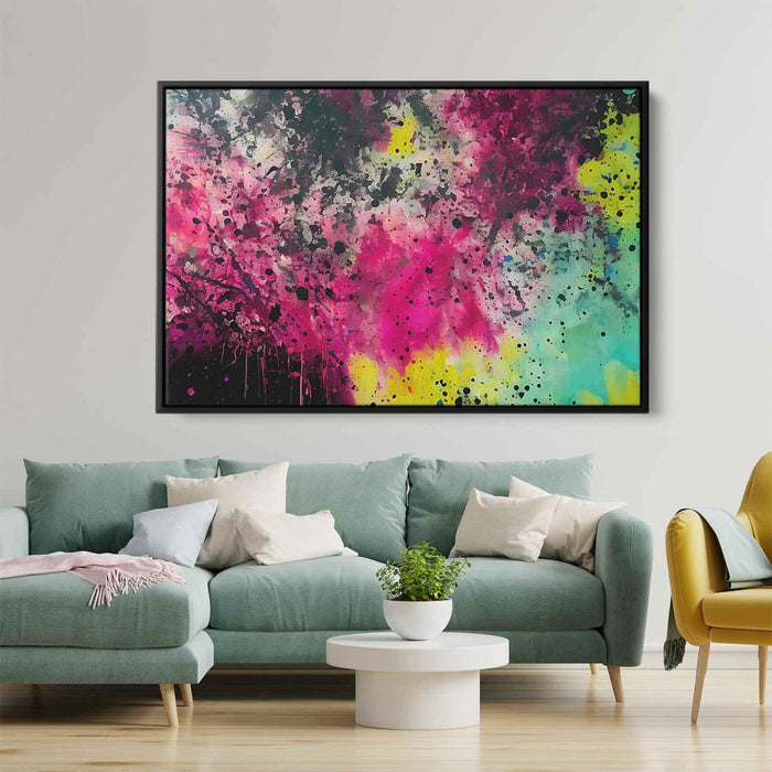 Pink Abstract Splatter #112 - Kanvah