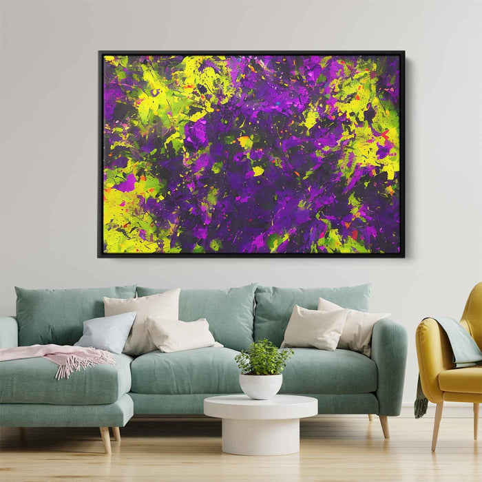 Purple Abstract Splatter #106 - Kanvah