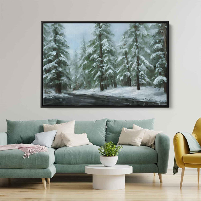 Snowy Forest #113 - Kanvah