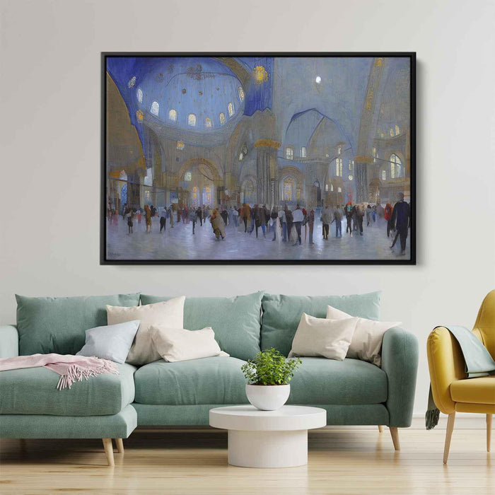 Realism Blue Mosque #115 - Kanvah