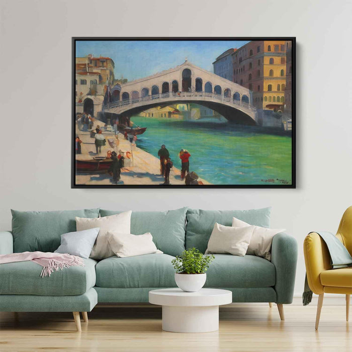 Realism Rialto Bridge #123 - Kanvah
