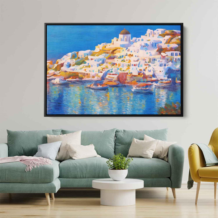 Impressionism Santorini #106 - Kanvah