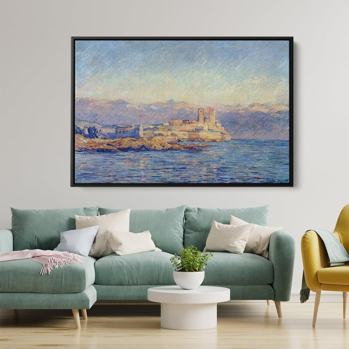 The Castle in Antibes by Claude Monet - Canvas Artwork