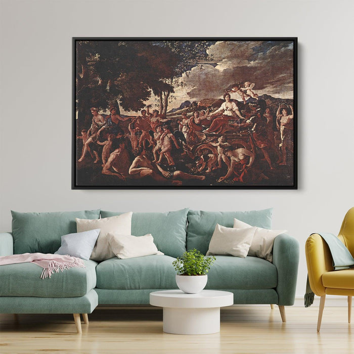 The Triumph of Flora by Nicolas Poussin - Canvas Artwork