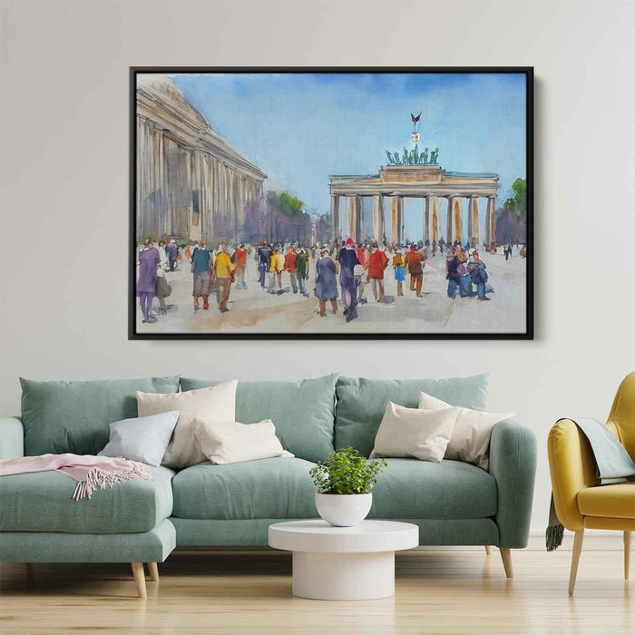 Watercolor Brandenburg Gate #105 - Kanvah