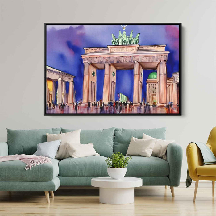 Watercolor Brandenburg Gate #106 - Kanvah