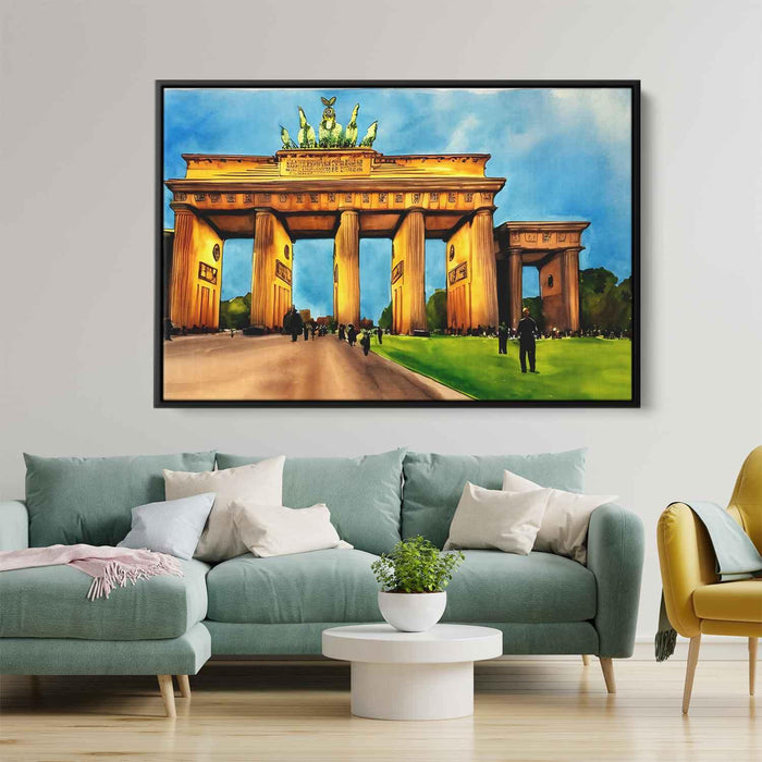 Watercolor Brandenburg Gate #113 - Kanvah