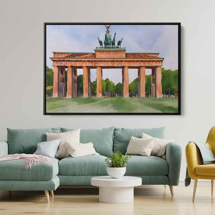 Watercolor Brandenburg Gate #115 - Kanvah